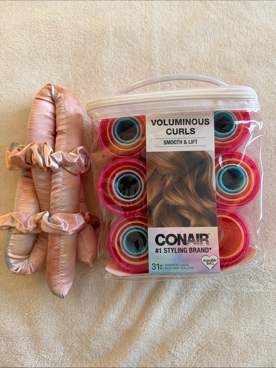 Conair Other - Voluminous Curls Reusable Hair Rollers And Heatless Curler